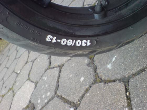 Reifenschrift weiß gemacht
