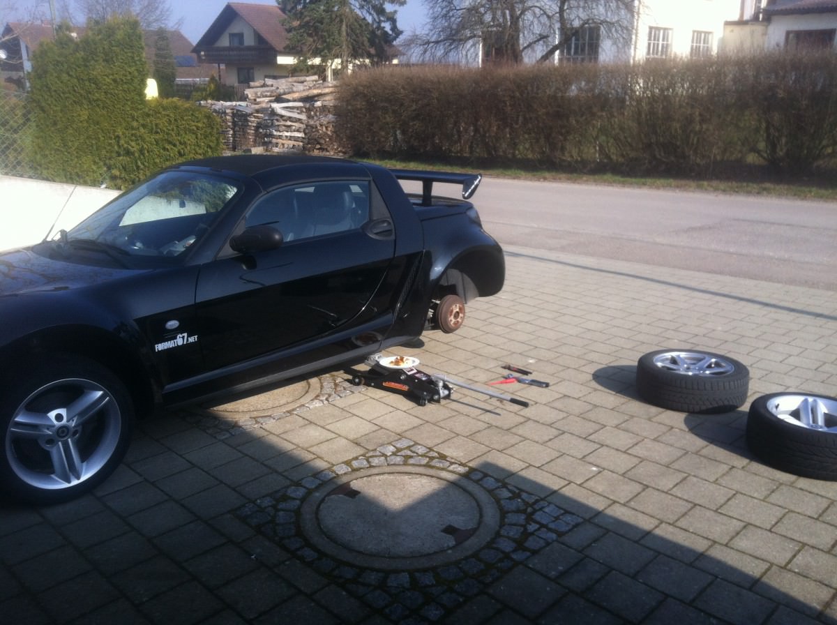 Sommerräder und ein bisschen Aufpoliert. :)