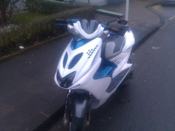 Mein Aerox jetzt in weiß