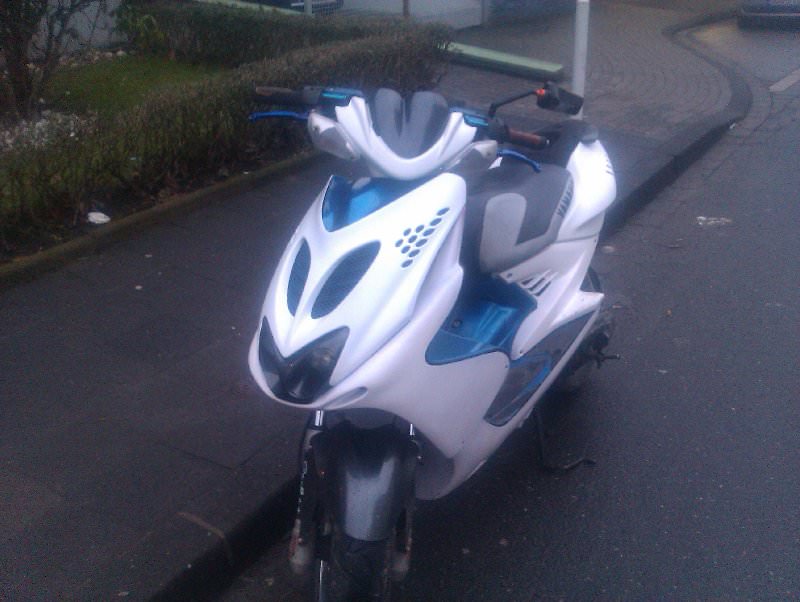 Mein Aerox jetzt in weiß