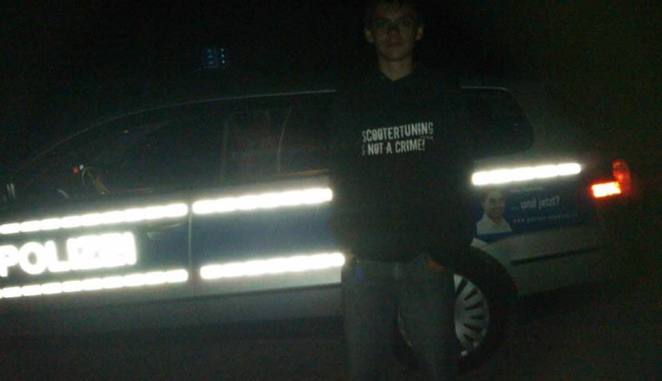 Scooter tuning is Not a Crime