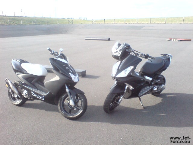 ich mit __andre__ am heizen :D