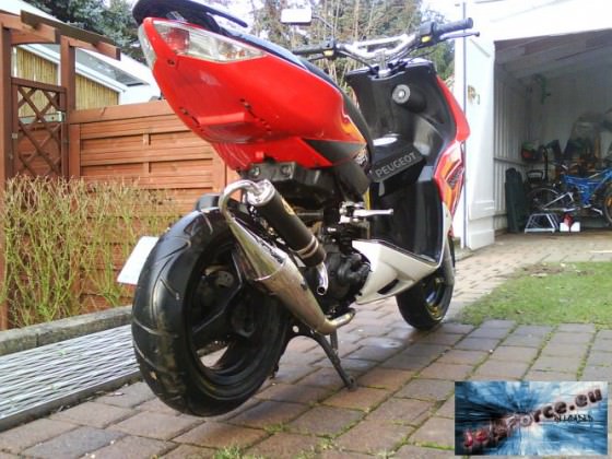 Mein Scoot. mal halbwegs geputzt :P