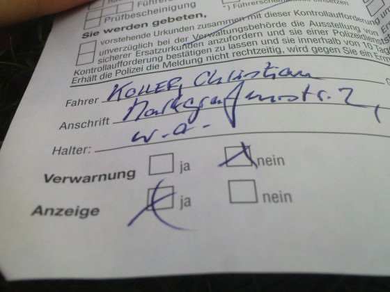 Anzeige