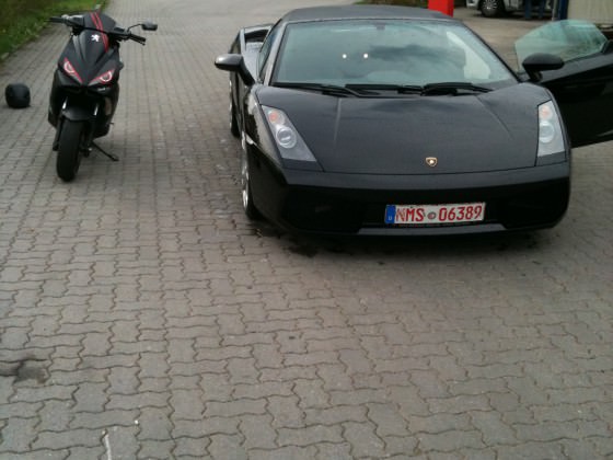 Heute mal an der Tanke getroffen :D waren nette Türken :D