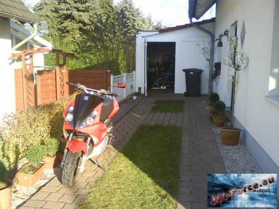 Sonniger Sonntag, Scooter raus, Fotos...