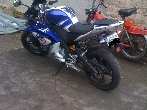 jo das mal meine 125er  mal was andres als mein jetty ^^