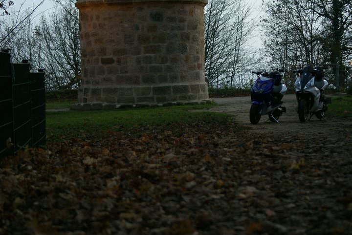 Mit Kumpel in Tecklenburg.