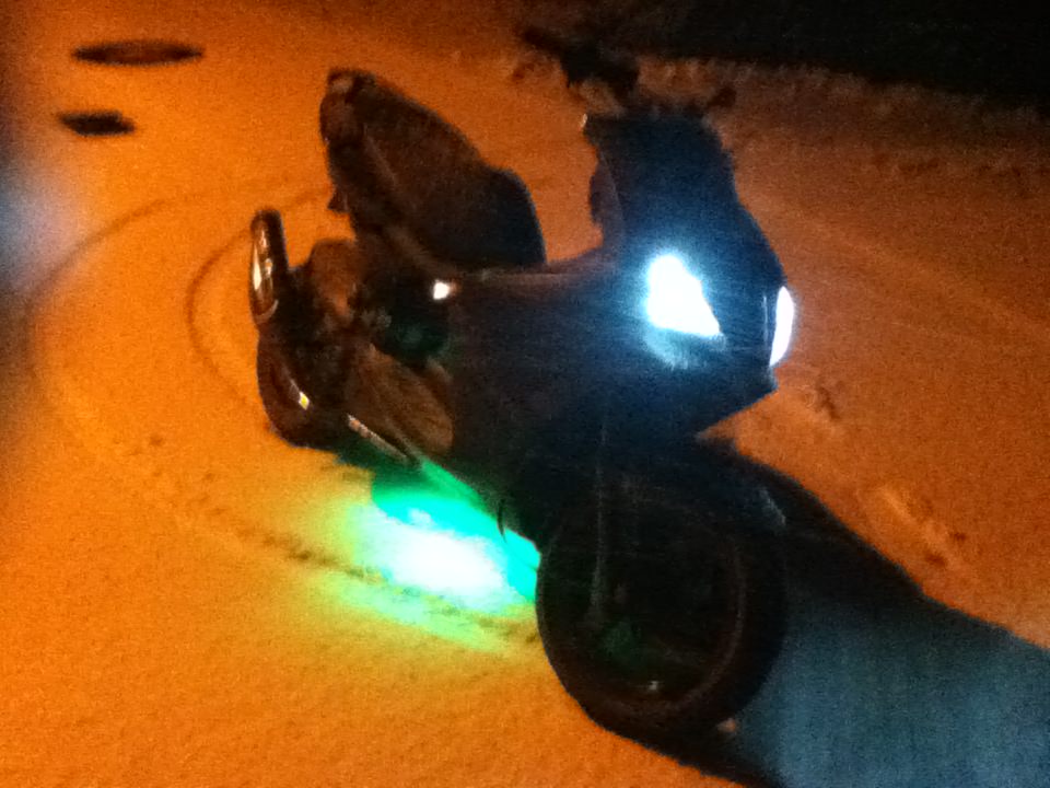 Erstmal durch den schnee driften :D