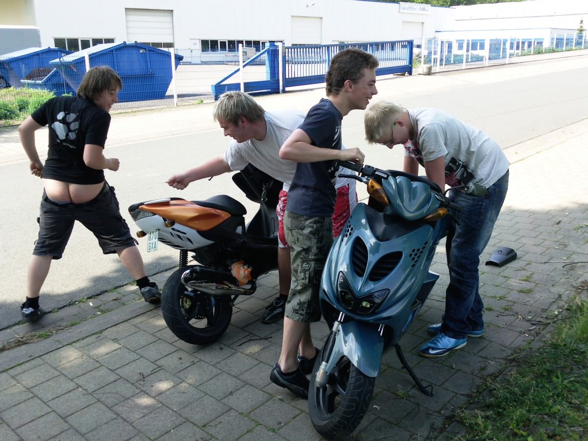 Aerox-Fahrer ;D