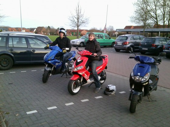 Rollertour mit sascha,lasse und mir