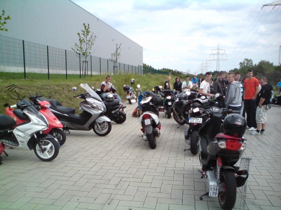 Rollertreffen in Herten