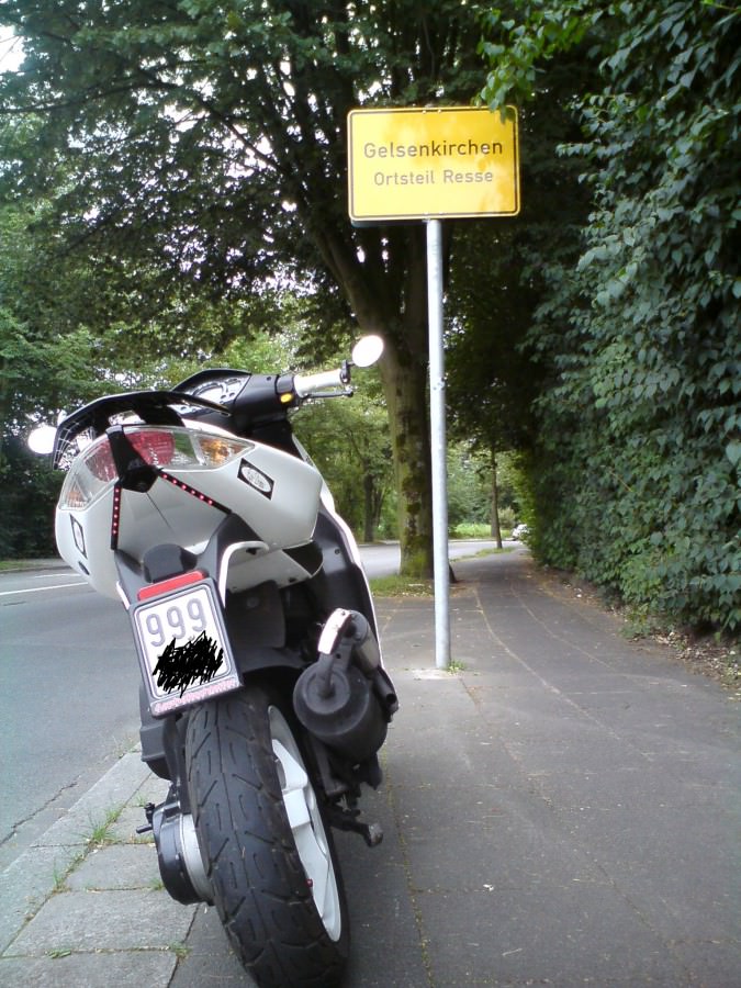 Der Roller vom Volker