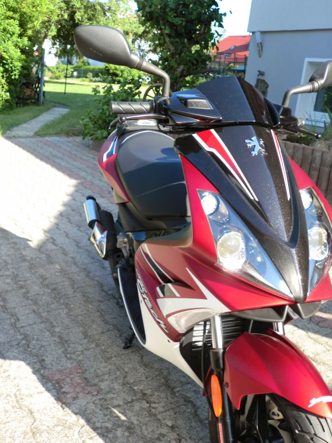 Mein Jetforce C-Tech, Rattenschwanz und Aufkleber sind inzwischen ab, das ist ein altes Bild.