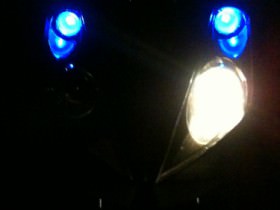 blaue standlichter <3