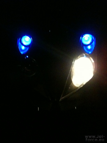 blaue standlichter <3