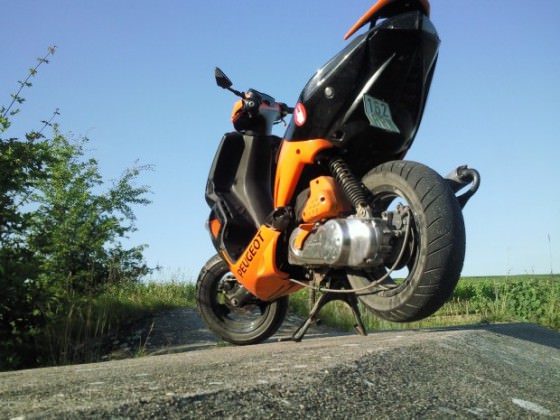 da weden erinnerungen wach :D mein erster roller