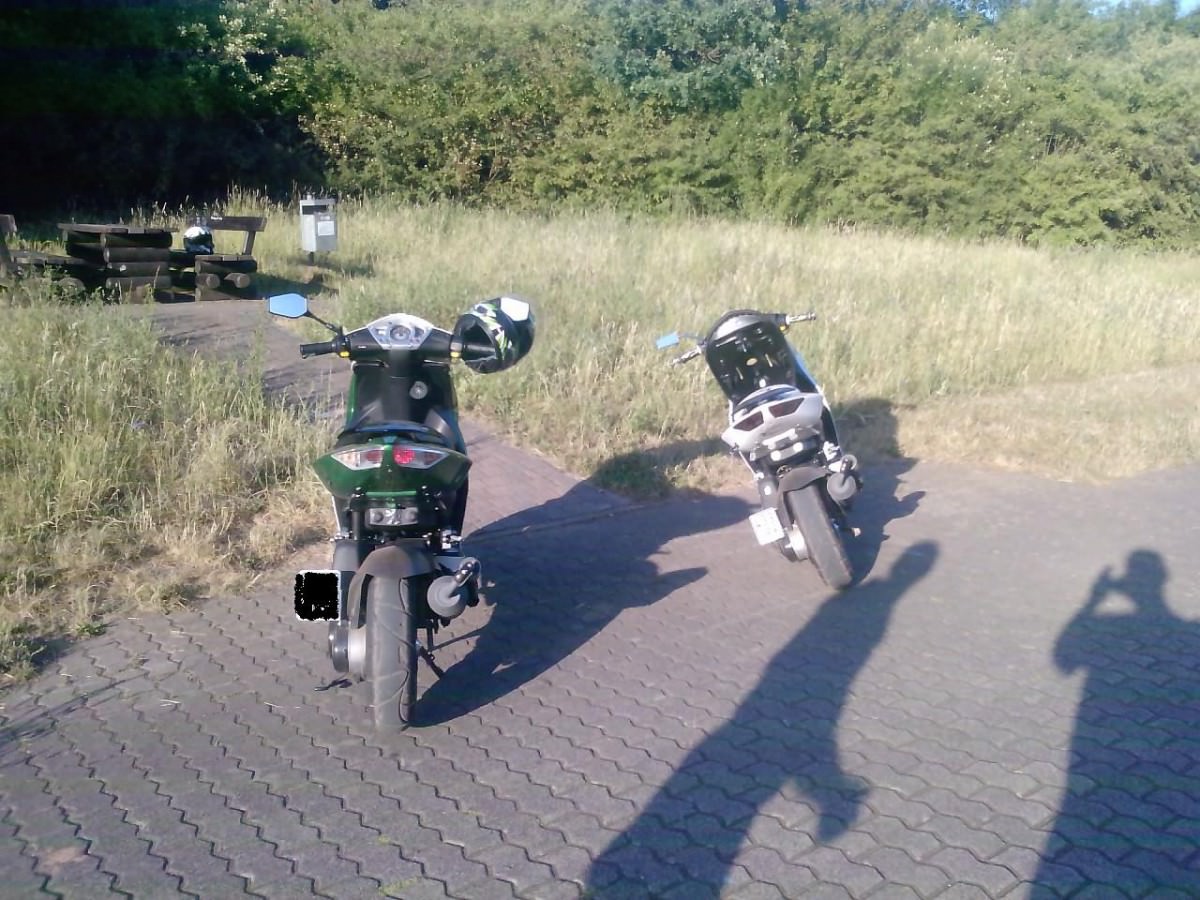 Heut mo ne kleine Tour mit meinem kolleg gemacht