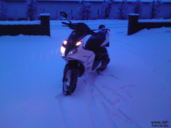 Mein Jet Force im Schnee