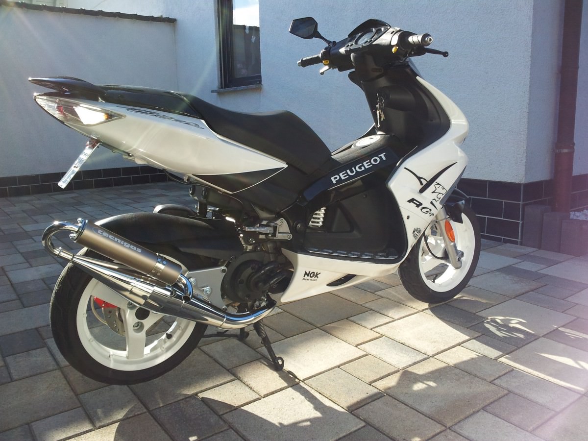 Neuer Tecnigas RS II Auspuff