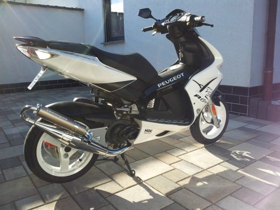 Neuer Tecnigas RS II Auspuff