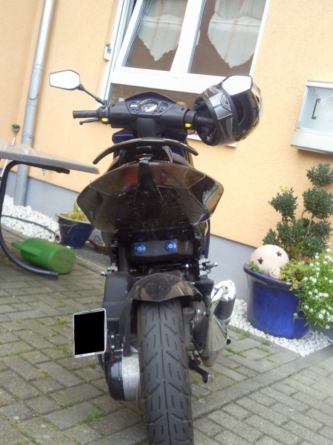 Rücklicht getönt:)