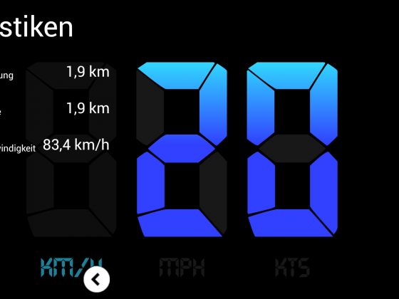 GPS gemessen