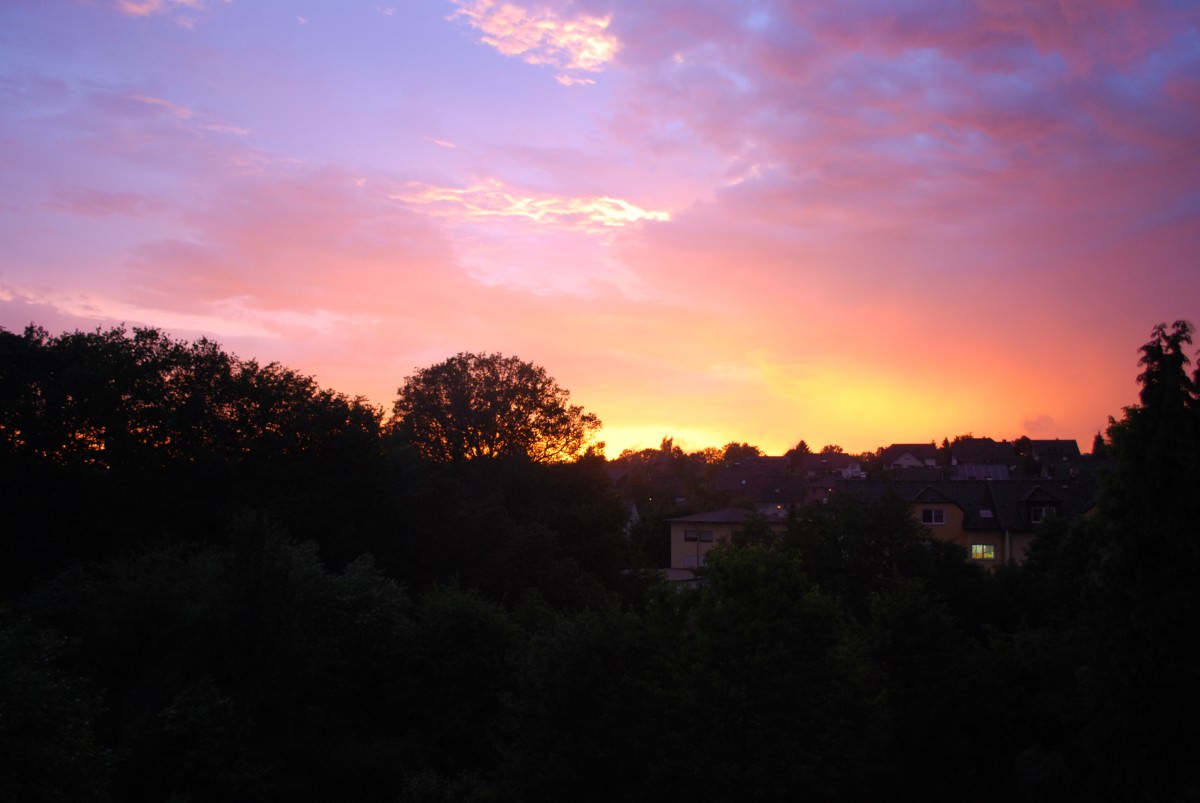 Sonnenuntergang :)