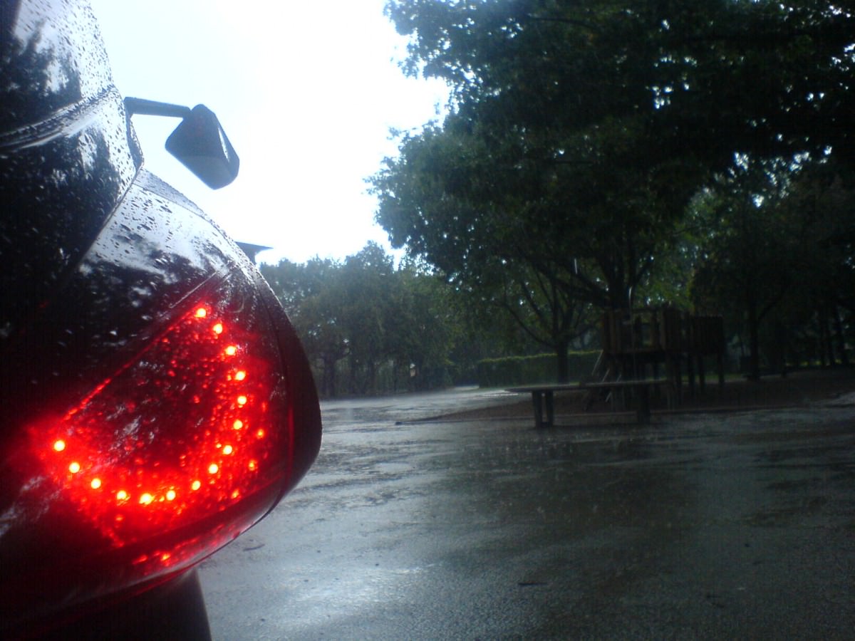 Gefangen im regen :D
