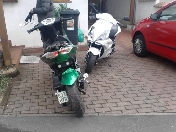 runde mit dad gedreht :D