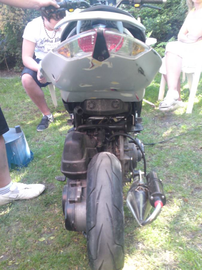 Das ist mein Roller