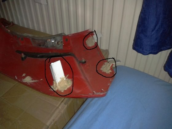 Das war ne Arbeit :D neue halterungen mit nem winkel geformt :D