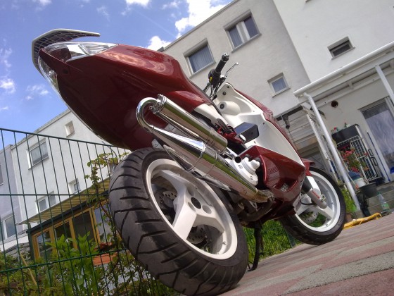 höher gelegt :D, variodeckel poliert..=D