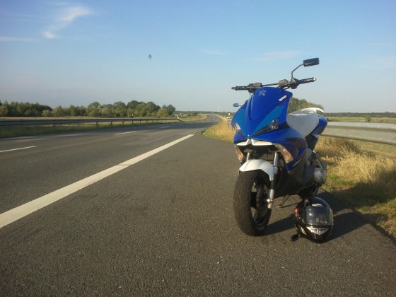 Gestern kleine tour bei schön wetter gemacht ;)