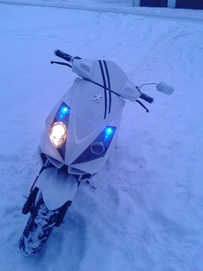Blaue Standlichtleds ♥