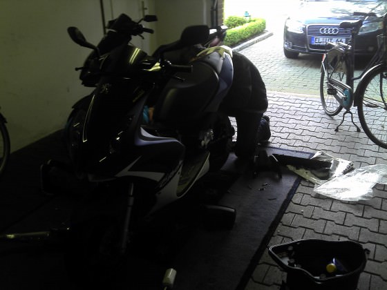 Maiks roller  wieder ori bauen..