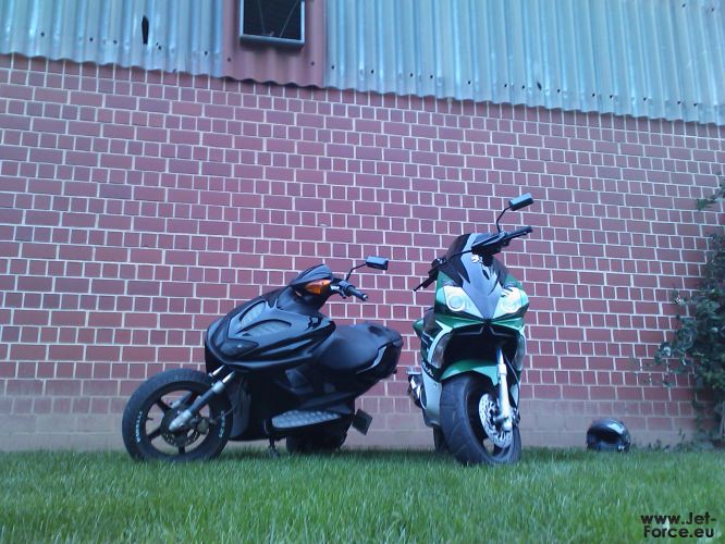 Mein Aerox Und kumpels Jetty
