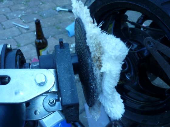 selfmade poliermaschine :D:D:D