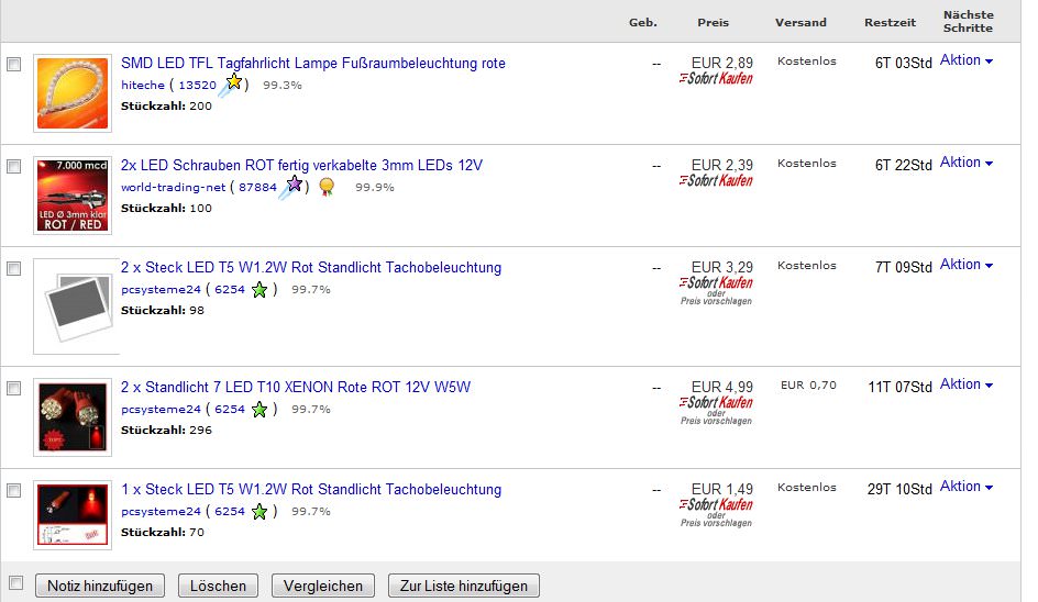 Bestellung...