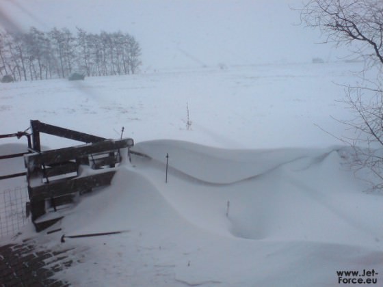 der erste schnee seit 5 jahren :)
