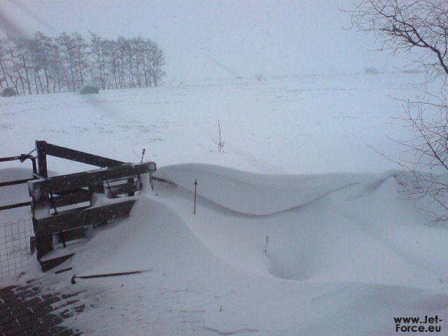 der erste schnee seit 5 jahren :)