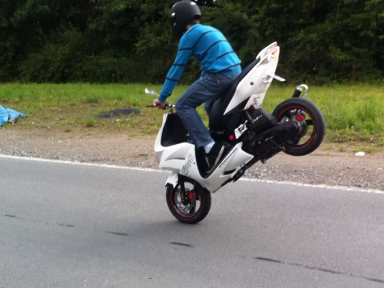 Stoppie ;D