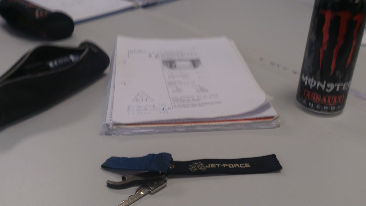In der Schule :/