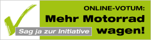 Abstimmen: Mehr Motorrad Wagen