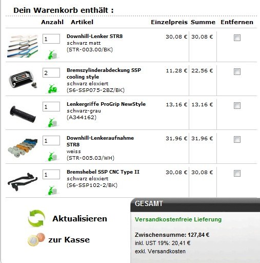 Bestellung (: