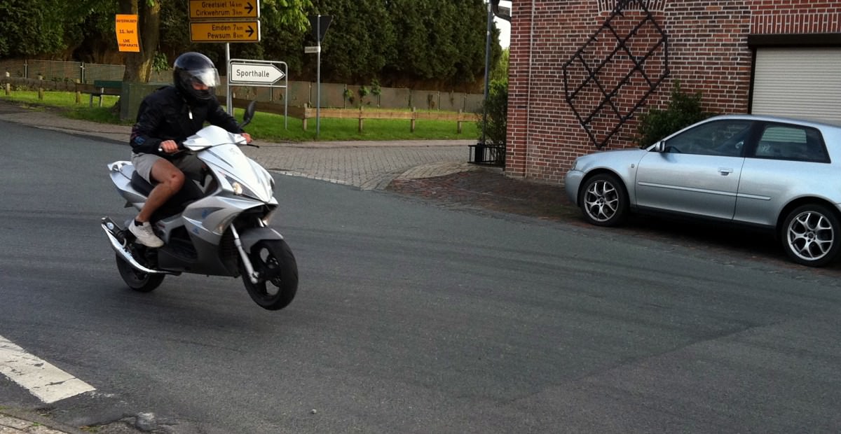 Wheelie Training:D