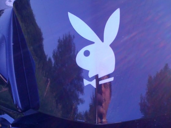Playboy sticker dranlassen oder weg machen ?!