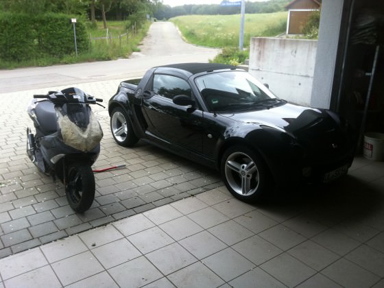 Meine beiden Schätzchen: 70ccm und 700ccm ^^