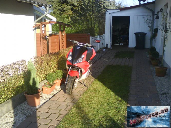 Sonniger Sonntag, Scooter raus, Fotos...