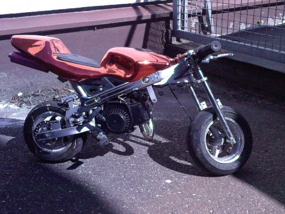 Pocketbike von nem kollegen